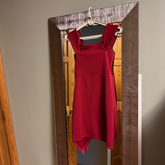 Red Mini Dress - Picture 2 of 2